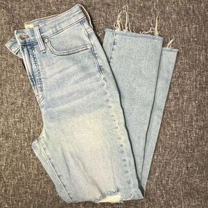 Madewell The Perfect Vintage Jeans Womens 26 Light Wash